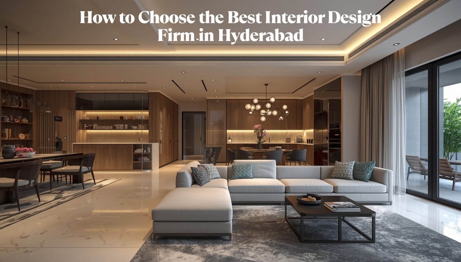 Best Interior Design Firm in Hyderabad showcasing luxury home interiors in Jubilee Hills and Manikonda
